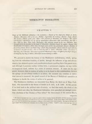Chapter V. Origin of the Shékhâvatí federation. - ...