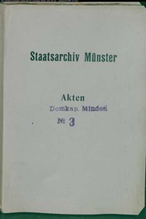 Statuten des Domkapitels