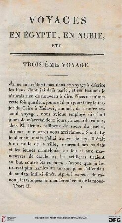 Troisième voyage