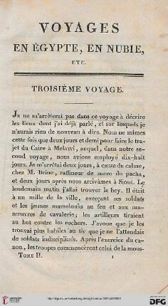 Troisième voyage