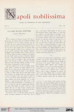 10: La casa di una poetessa : (Laura Terracina)