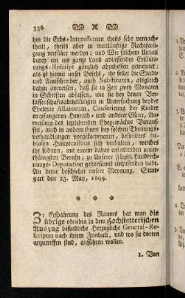 336-338, Nebst einer weitern kurzen Anzeige