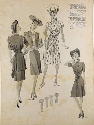 Katalog für Damenmode (um 1940) 2