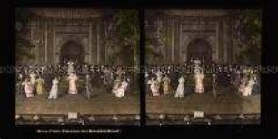 Monte-Cristo, Eine Abendgesellschaft bei Madame de Mocert, Theatre de la Porte Saint Martin, Paris