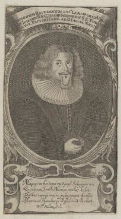 Bildnis des Iohann Balthasar Schuppius