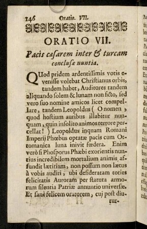 146-161, Oratio VII