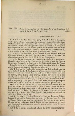 Recueil des traités et conventions conclus par le royaume des Pays-Bas avec les puissances étrangères, depuis 1813 jusqu'à nos jours, 3