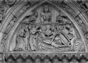 Portalanlage (Nordportal) — Nordwestportal — Relief