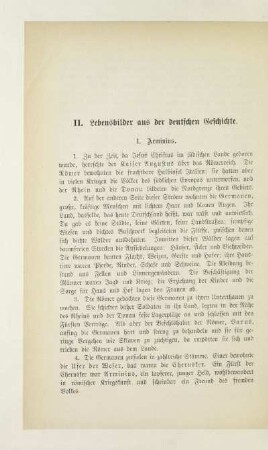 II. Lebensbilder aus der deutschen Geschichte