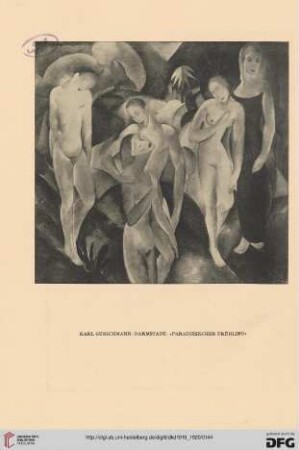 Erste Ausstellung der „Darmstädter Sezession“