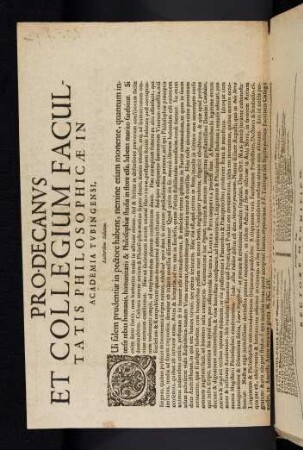 Pro-Decanus et Collegium ...