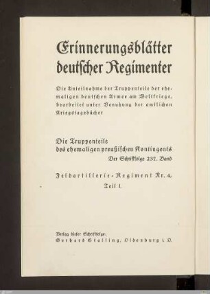 Feldartillerie-Regiment Prinzregent Luitpold von Bayern (Magdeburgisches) Nr. 4