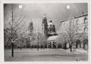 München, Stiftskirche St. Kajetan (Theatinerkirche) und Hofgarten