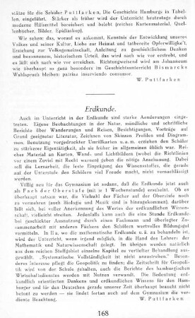 Erdkunde.