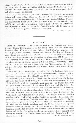 Erdkunde.