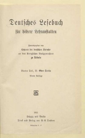 2 = Ober-Tertia, [Schülerband]: [2 = Ober-Tertia, [Schülerband]]
