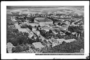 Schloss Hubertusburg, Luftbild
