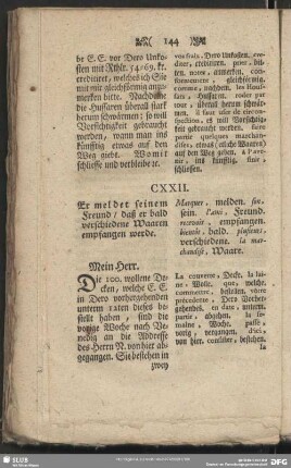 CXXII