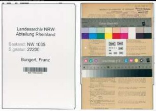 Entnazifizierung Franz Bungert , geb. 13.10.1893 (Rangiermeister)