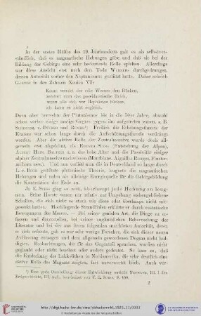 Magmatische Hebungen
