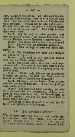 144. Der gewissenlose Wittwer