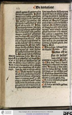 Dominica prima quadragesima de tentatione, sermo XV.