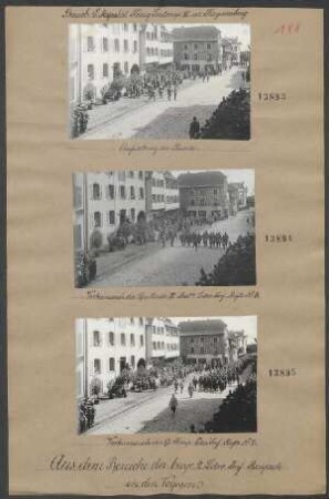 Aufstellung zur Parade