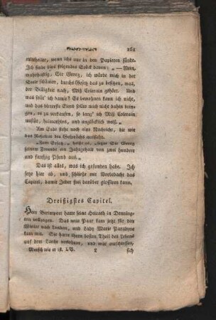 Dreißigstes Capitel