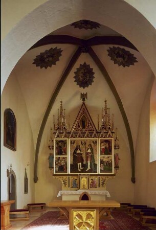 Tafel mit den Heiligen Stephan und Emmerich, Deutschendorf, Matzdorf, Slowakei