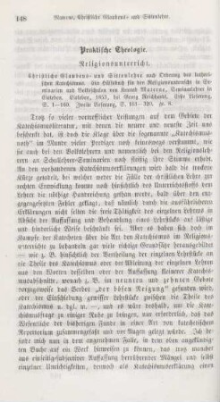 148-158 Praktische Theologie