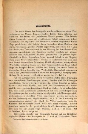 Entwicklungsgeschichte des Gabelsberger'schen Systems der Stenografie : eine Festgabe zur Feier des fünfzigjährigen Bestehens der Gabelsberger'schen Stenografie