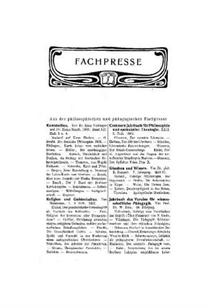 Fachpresse