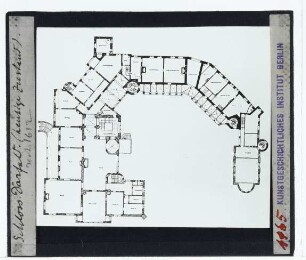 Darfeld, Wasserschloss : Grundriss