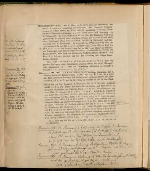 [Nachlass B. Riemann] [Cod. Ms. Riemann 30 - Cod. Ms. Riemann 45]; Regelsberger