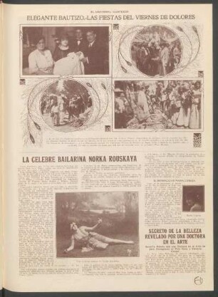 La célebre bailarina Norka Rouskaya