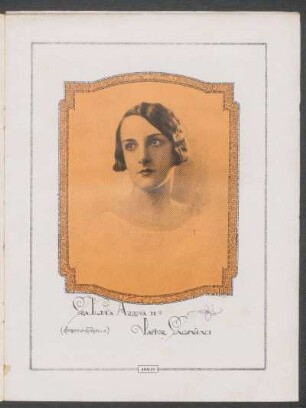 [Fotografía de] Sra. Elena Arrosa de Pastor Salvañach : (Retrato de Frangella)