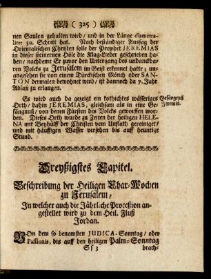 Dreyßigstes Capitel.