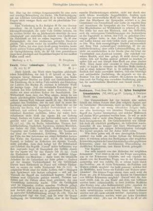 563-564 [Rezension] Ewald, Oskar, Lebensfragen