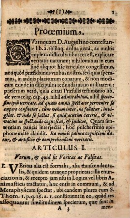 Disp. philos. de veritate et falsitate enunciationum