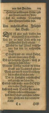 Um rechtschaffene Früchte der Busse