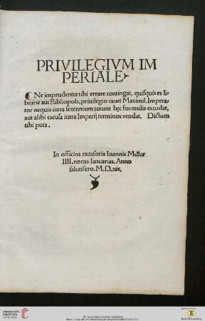 Privilegivm imperiale