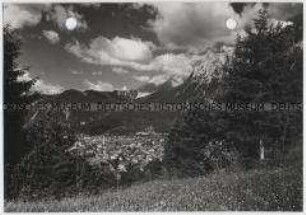 Mittenwald, Blick auf den Ort
