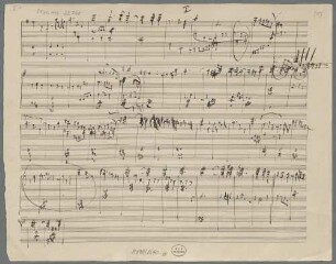 Sinfonie Nr. 10 . Skizzen - BSB Mus.ms. 22748