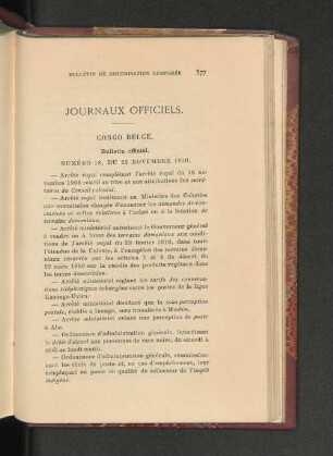 journaux officiels