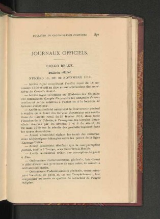journaux officiels