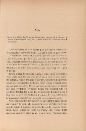 XIX. Fête de Noel 1890 à Du-Bo ...