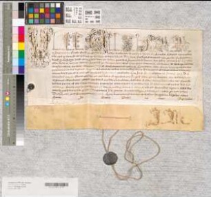 Papst Urban VIII. teilt dem Kaiser die Bestätigung der Wahl des Abts Arnold von Corvey mit. Quinto id. octobris.