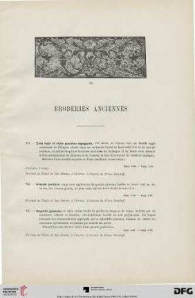 Broderies Anciennes (Nr. 721-1085)