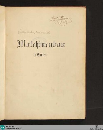 2: Kurs 1856/57 : B