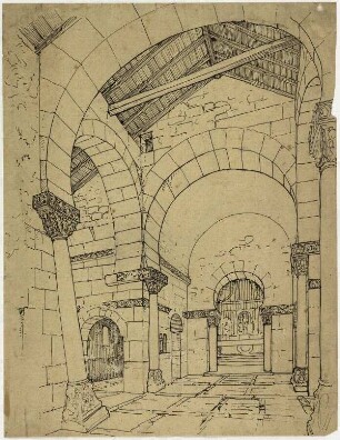 Kirche San Pedro de Nave, Inneres